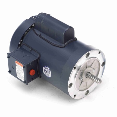 Leeson 5 Hp Air Compressor Motor, 1 Phase, 3600 Rpm, 230 V, 56Y Frame, Odp 116789.00